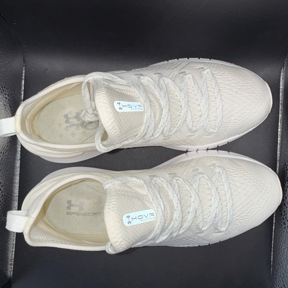 Size 7.5 - Under Armour HOVR Phantom SE White Wmns, 3021587-102, Clean, No Box - Picture 6 of 10